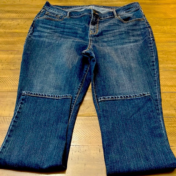 Old Navy Jeans Old Navy Curvy Straight Denim Poshmark